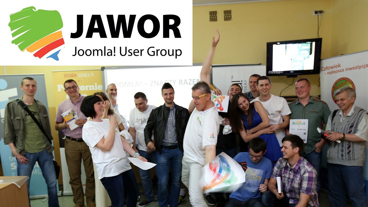 Uczestnicy pierwszego spotkania Joomla! User Group Jawor
